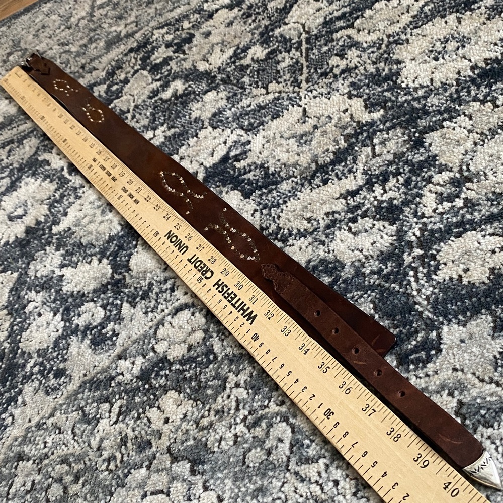 Sundance leather studded belt - Picture 8 of 10